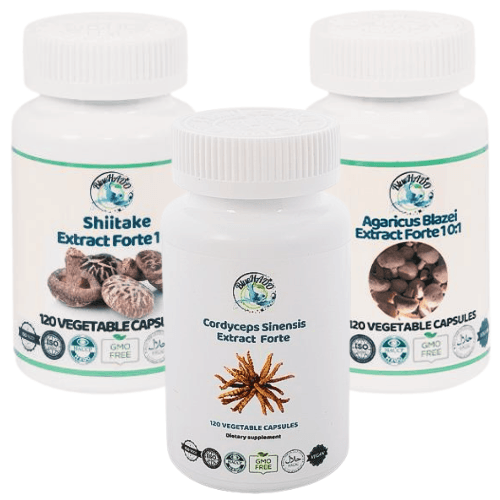 Forte Extract with Cordyceps, Agaricus and Shiitake – Natural Support for Urinary Tract Health and Prevention