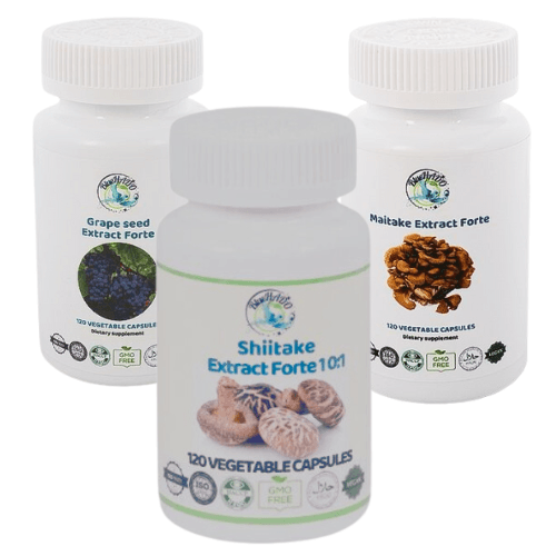 Osteoporosis Protocol Maitake ,Grape,Shiitake